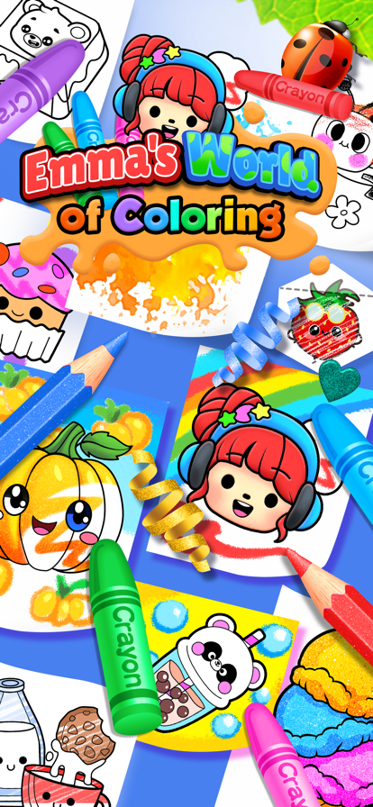 Emma's World of Coloring游戏截图