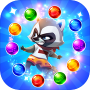 Raccoon Rescue Bubble Shooter