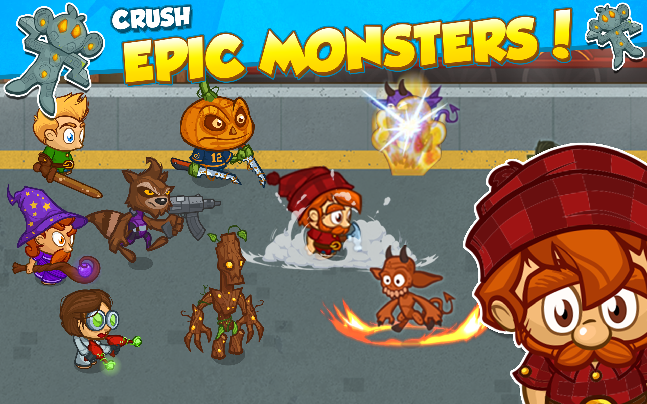 Crusaders of the Lost Idols游戏截图