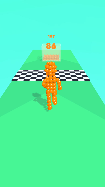 Bubble Stack Runner游戏截图