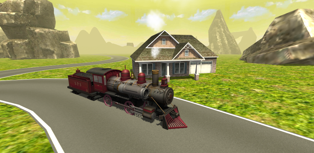 Flying Train Simulator 3D Free游戏截图