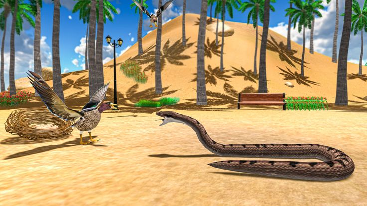 飞行 鸭子 生活 模拟器游戏截图