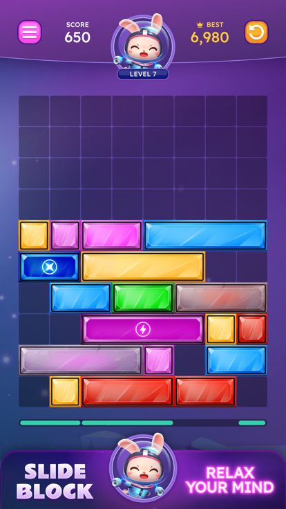 Slide block - Slide puzzle游戏截图