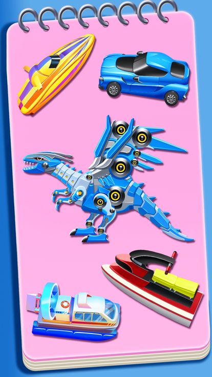模型拼装大师之恐龙汽车组合玩具大全游戏截图