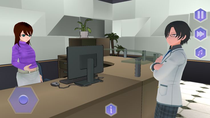 动漫学校模拟器生活3D游戏截图