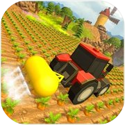 Block Farming Tractor Sim