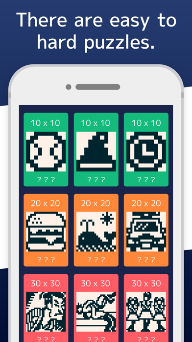 Nonograms 999 griddlers游戏截图