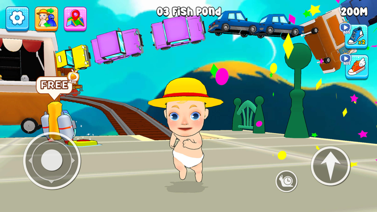 Toon Up - Only Parkour游戏截图