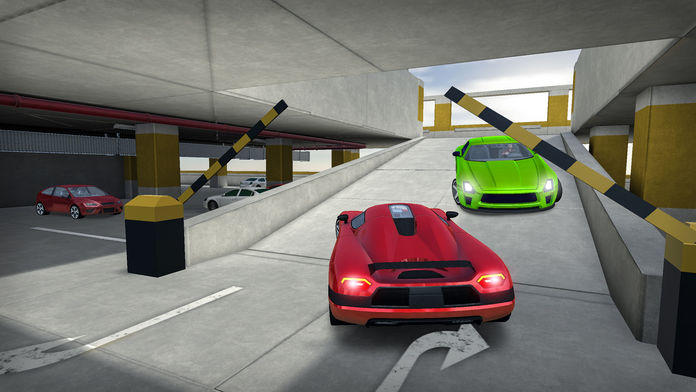 竞赛车驾驶模拟器- 城市驾驶测试 3D游戏截图