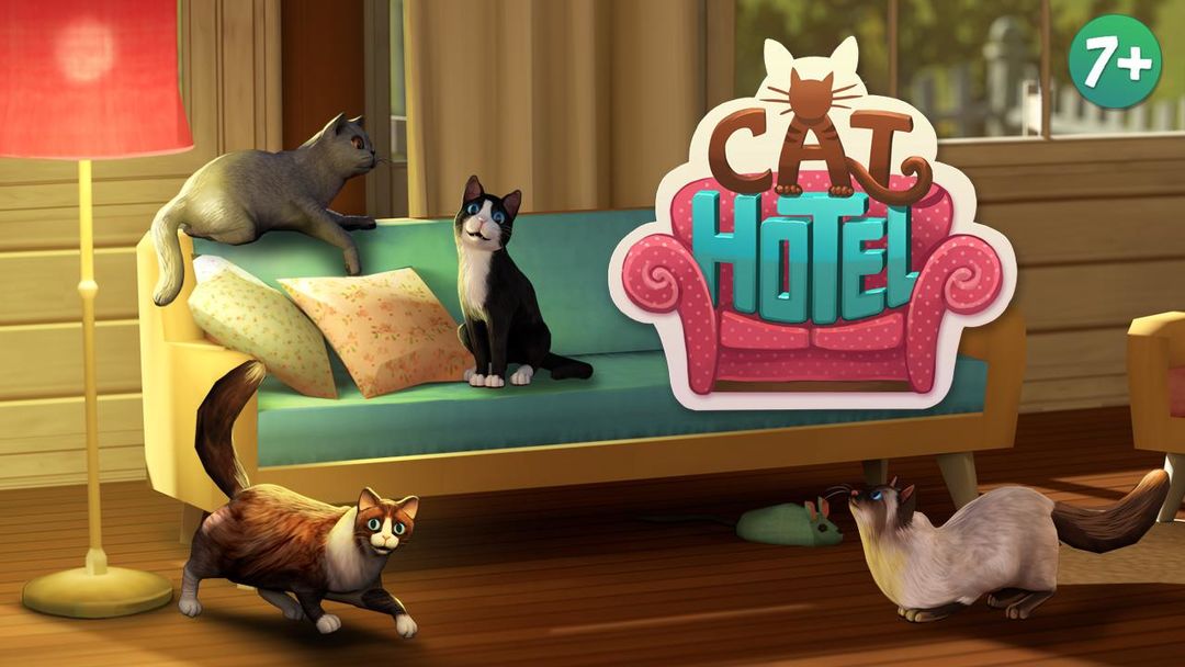 CatHotel - 我为可爱小猫准备的猫舍游戏截图