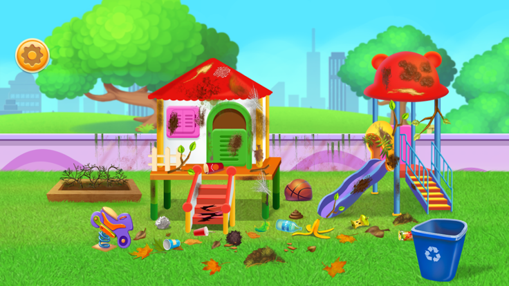 Keep Your School Clean Game游戏截图