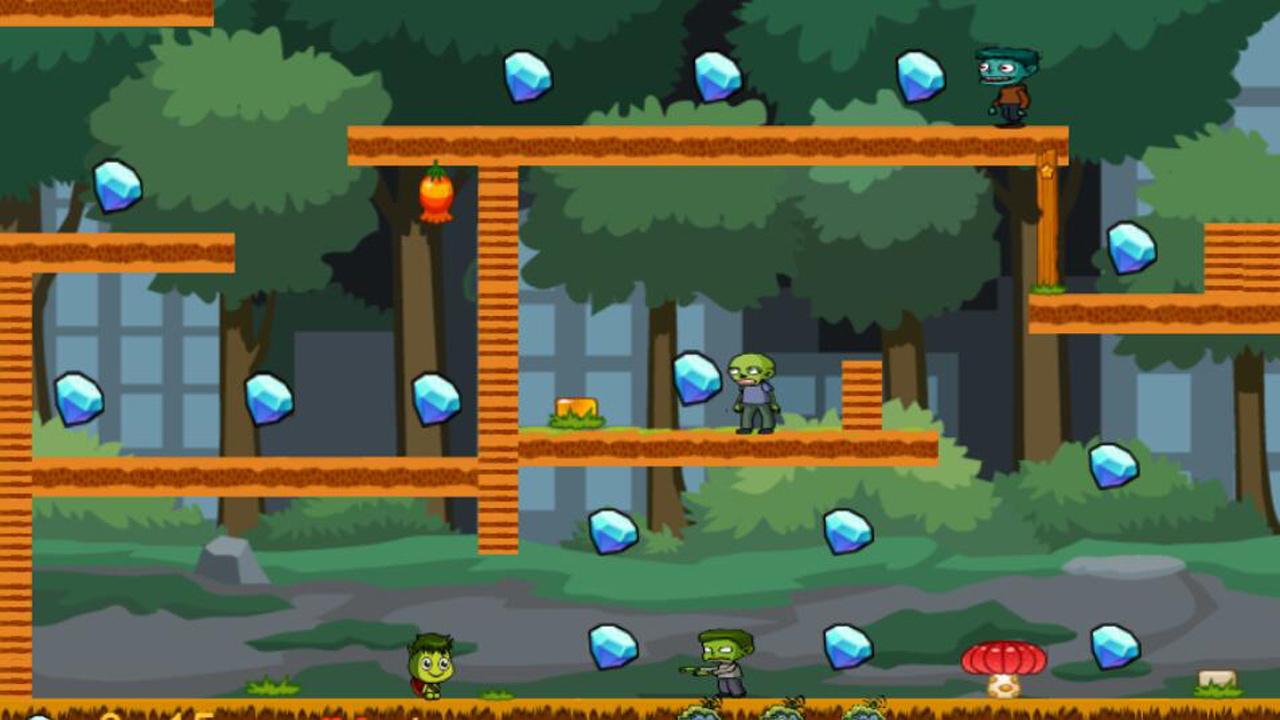 冰火人大战僵尸游戏截图