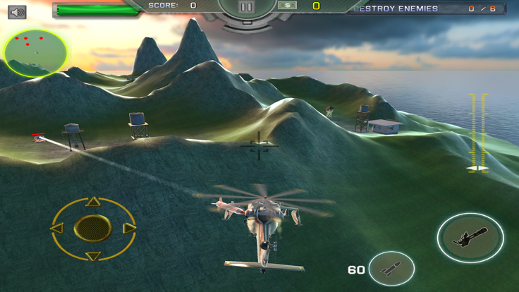 Top Strike - Royal Helicopter Pilot Missions 3D游戏截图
