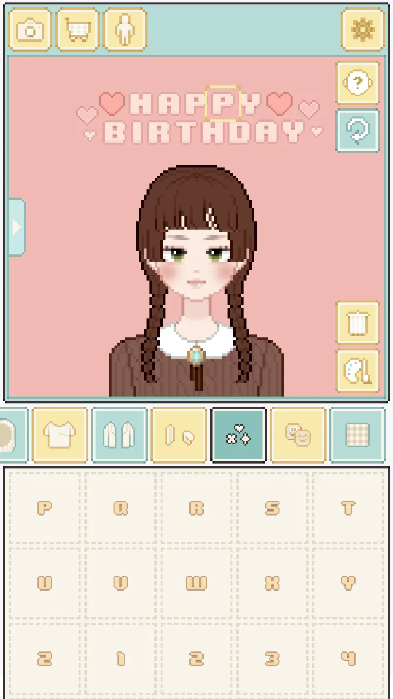 制作我的像素头像游戏截图