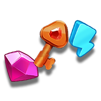 钻石*40，体力*100，中级钥匙*2