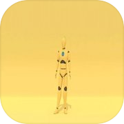 Yellow Man - puppet throwing