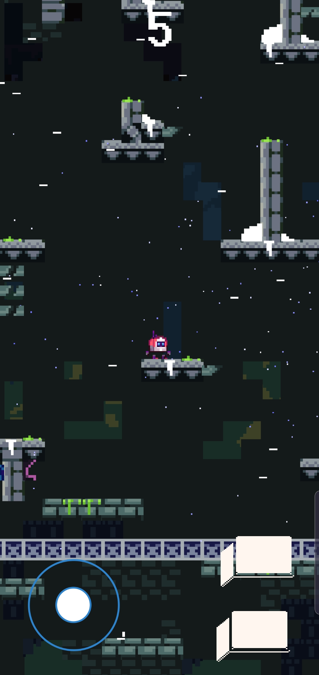 跳来跳去游戏截图