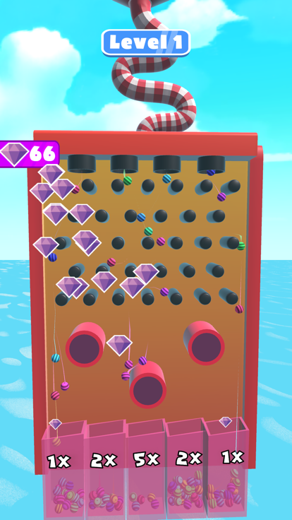 Level Up Balls游戏截图