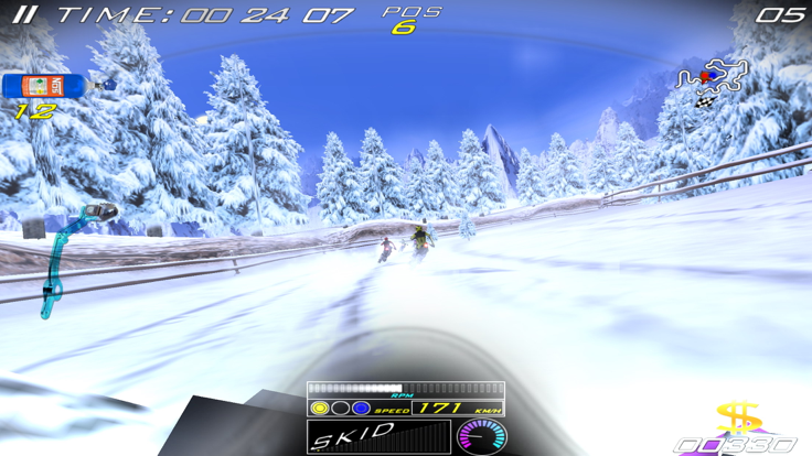 XTrem SnowBike游戏截图