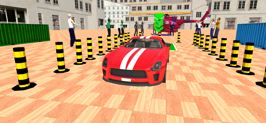 Reverse Super Car Parking Game游戏截图