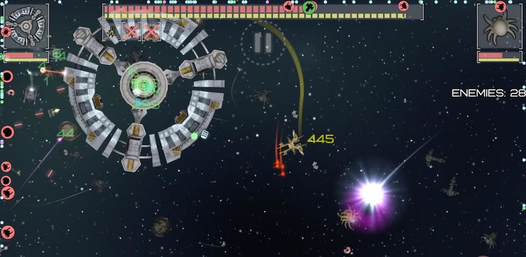 Event Horizon: spaceship builder and alien shooter