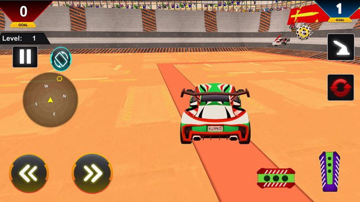 Flying Car Soccer Game游戏截图