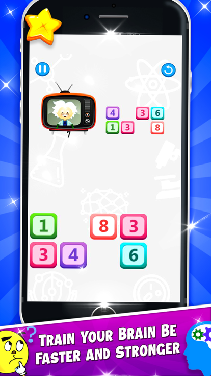 Brain Math Puzzle Game游戏截图