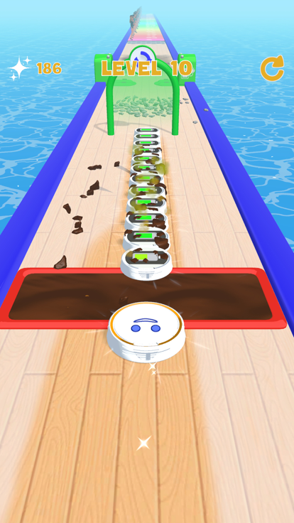 Roomba Runner游戏截图