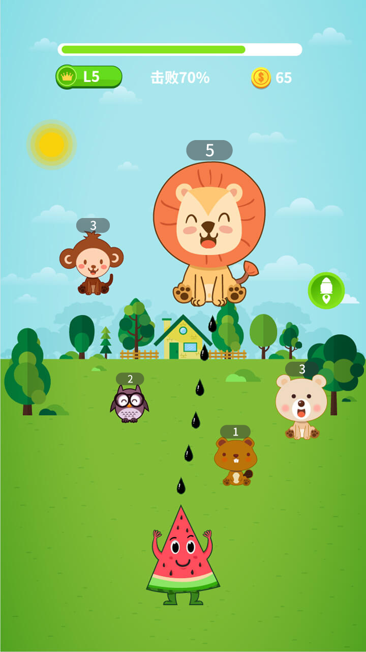 植物大战动物游戏截图