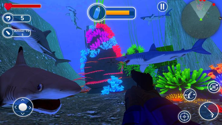 Underwater Shark Simulator 3D游戏截图