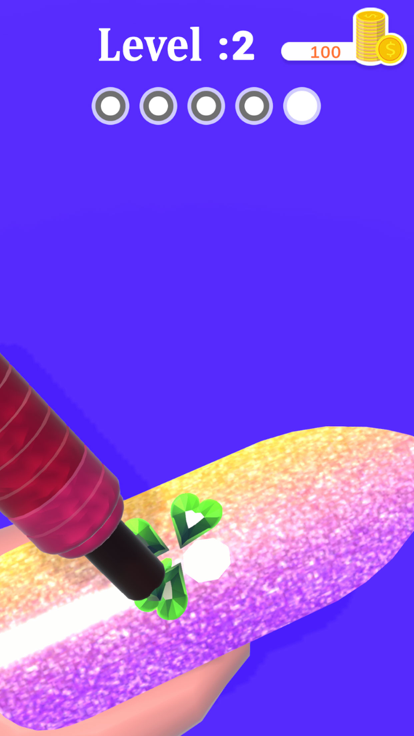 Polygel Nails Extension Game!游戏截图