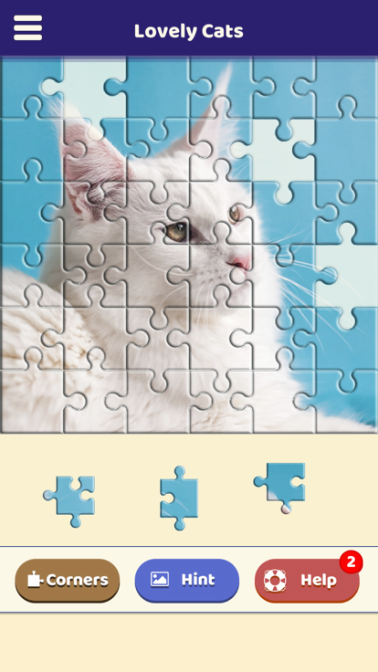 Lovely Cats Puzzle游戏截图