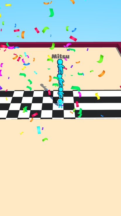 Stickman Bridge Race游戏截图