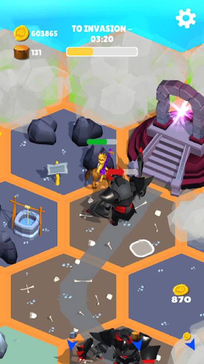 King Defender 2 3D游戏截图