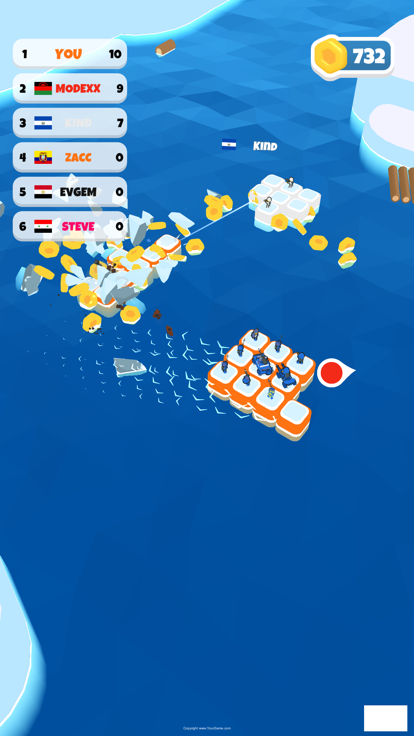 Raft Craft: Ocean War游戏截图