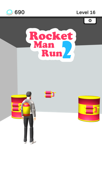 Rocket Man Run 2游戏截图