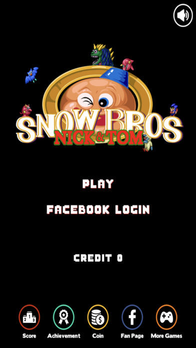 Snow Bros (雪人兄弟)游戏截图