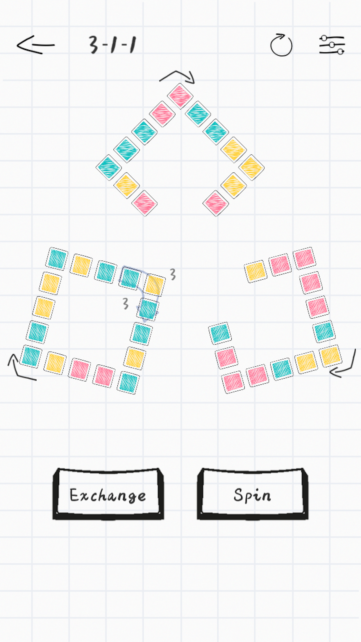 纸面魔方游戏截图