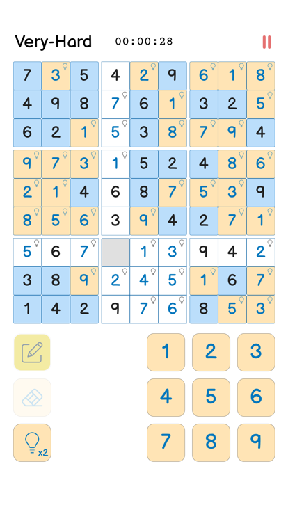 Sudoku - 9x9游戏截图