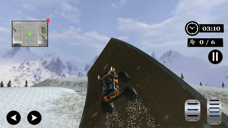 Off Road Snow Stunt Drive游戏截图