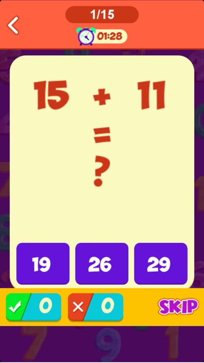 Maths Duel - Two Player Maths游戏截图
