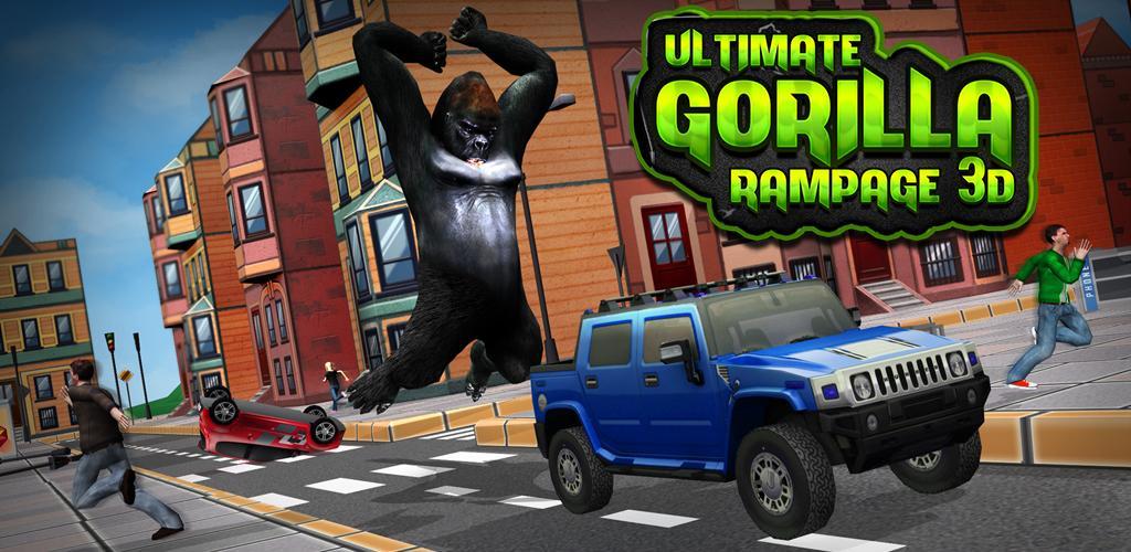 Ultimate Gorilla Rampage 3D游戏截图