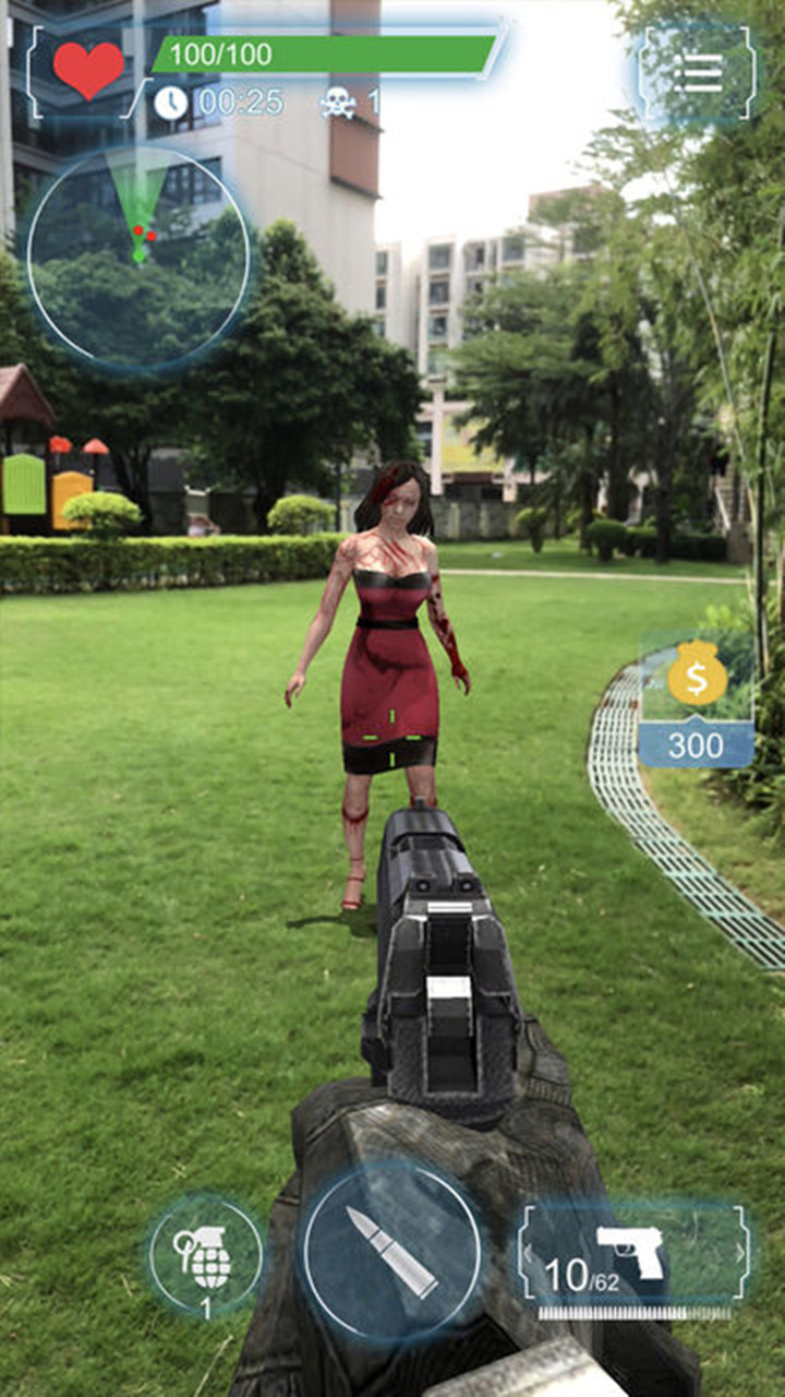 决战吧！僵尸 （Dead Lands：AR zombies）游戏截图