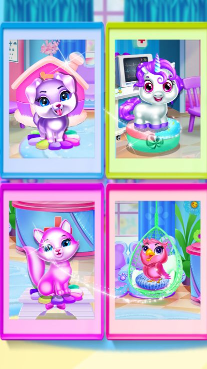 医生女生宝宝小游戏: 照顾宠物医生游戏游戏截图