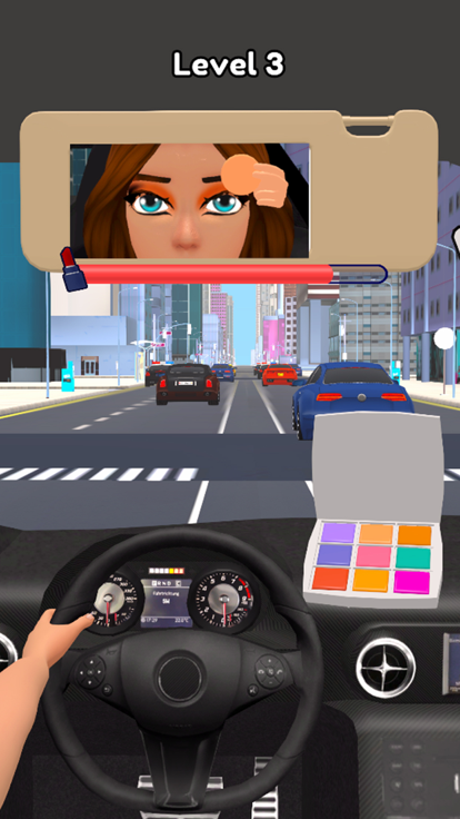 Make Up And Drive游戏截图