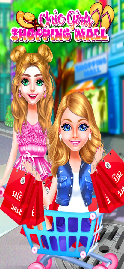 Chic Girls Shopping Mall Day游戏截图