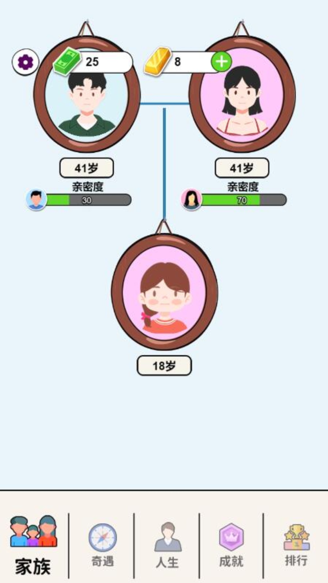 纸牌人生重生逆袭人生模拟器游戏截图