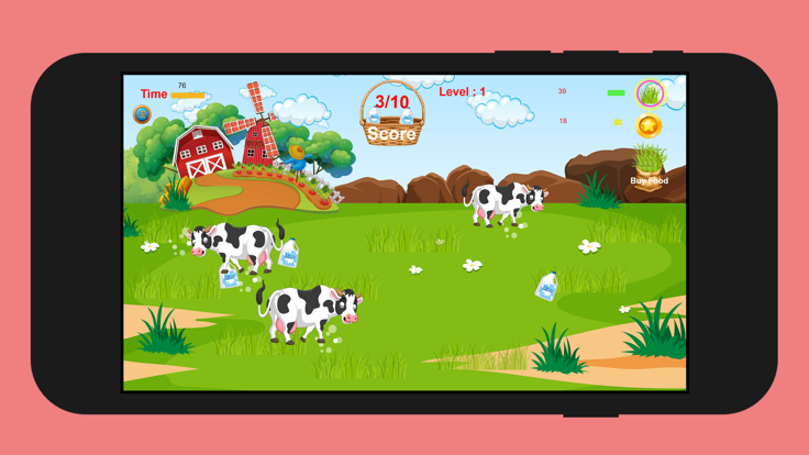 Farm Animal Chicken Cow游戏截图
