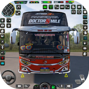 Euro Bus Driving Bus Game 3D