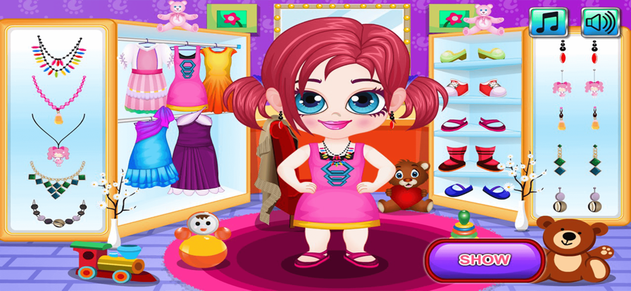 艾米丽去美发沙龙游戏游戏截图